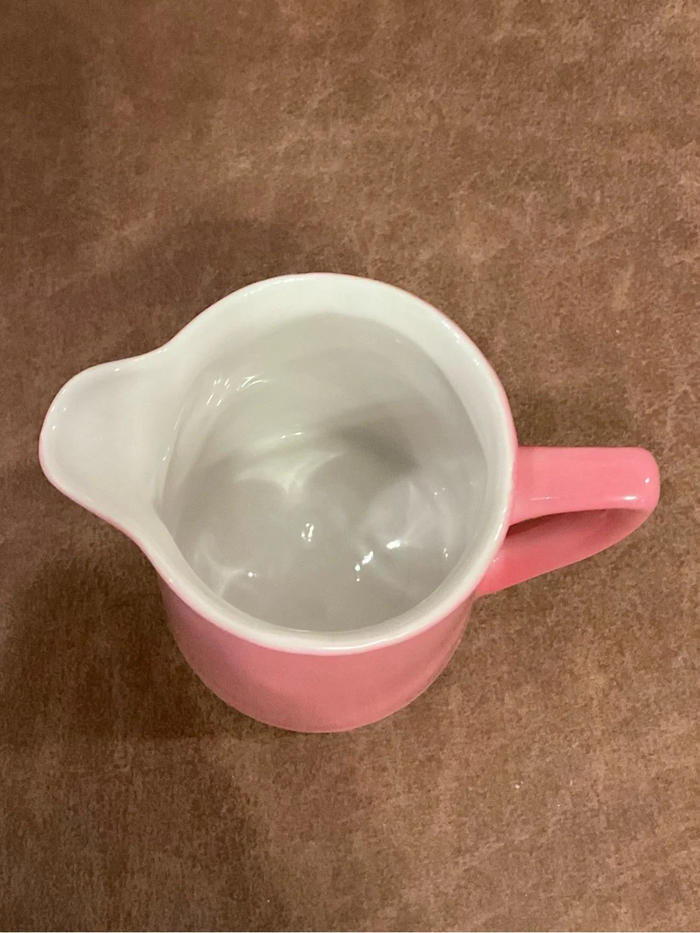 Antique Three Crown China Germany porcelain cream pitcher
